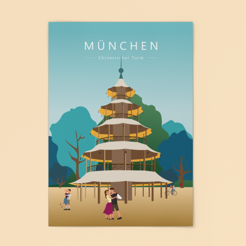 München, Chinesischer Turm & Englischer Garten