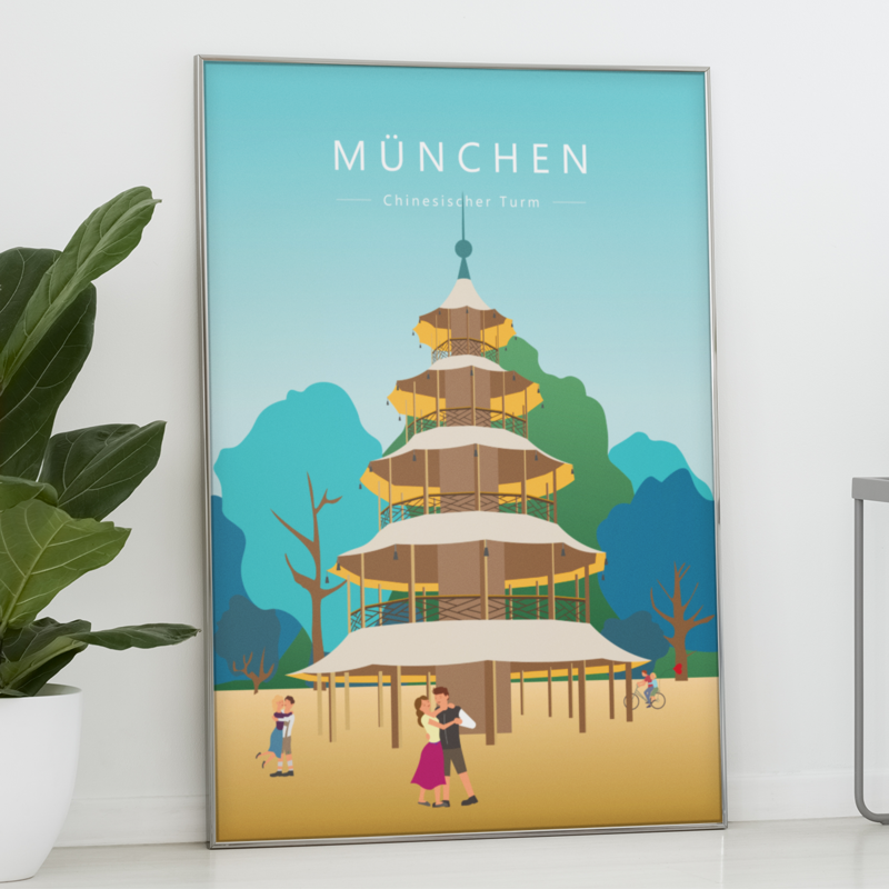 München, Chinesischer Turm & Englischer Garten